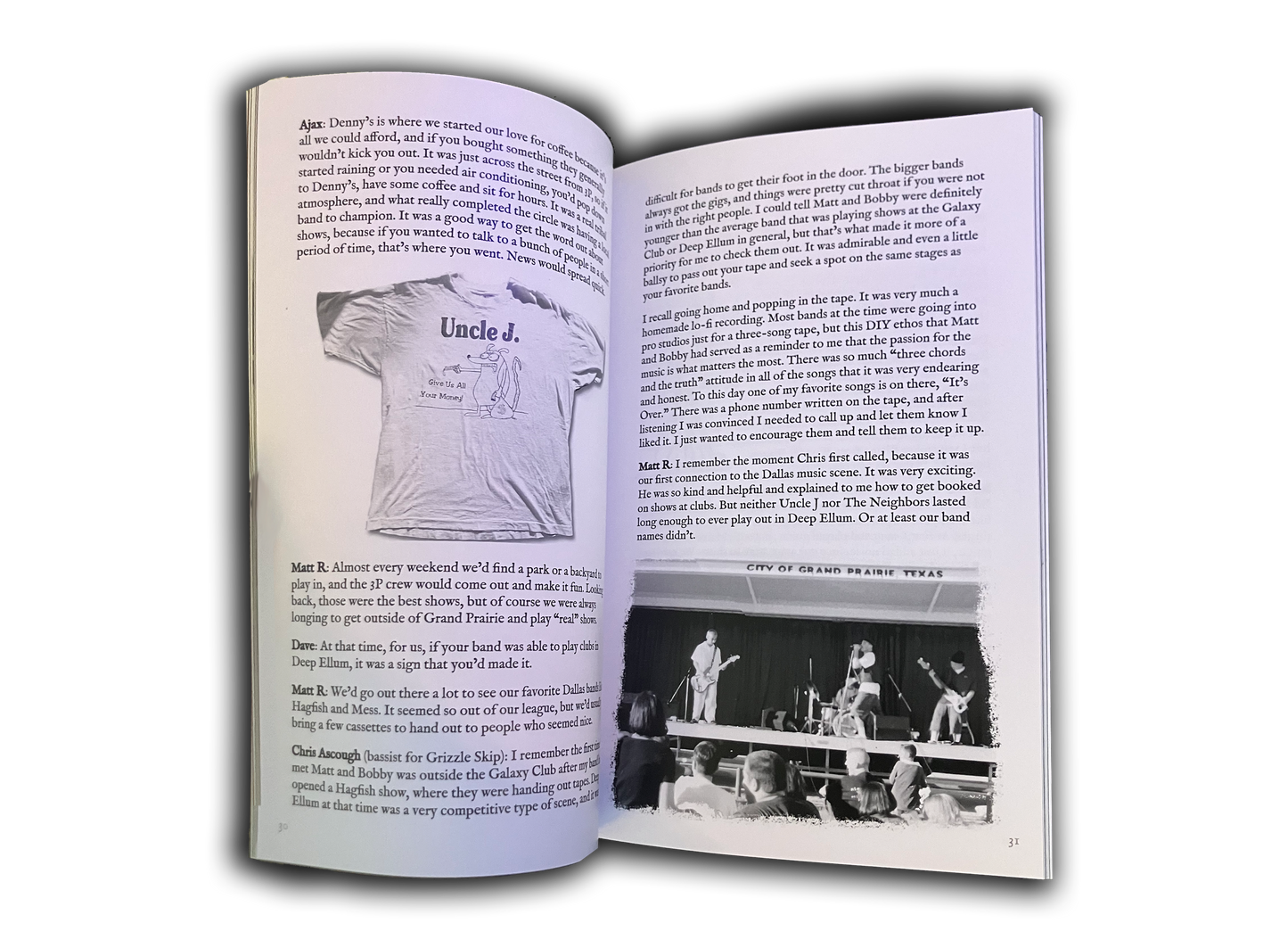 Meanwhile in Grand Prairie, Texas: An Oral History of Punk, Art & Grief in Mid-90s Suburbia - book